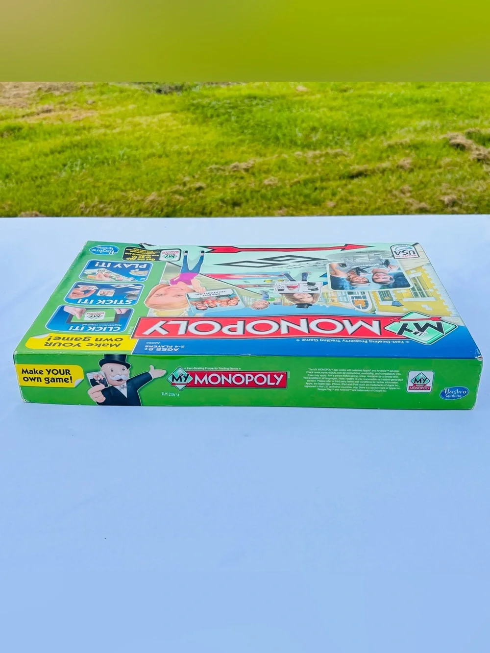 My Monopoly Family Board Game Personalized Customizable Version Hasbro 2014 New